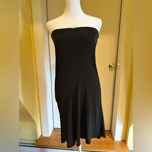 Polka Dot and Bow Midi Skirt Set